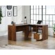 Hampstead Park Grand Walnut L Shape Desk